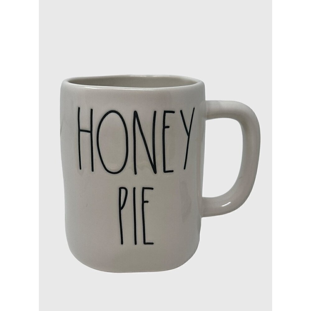 Rae Dunn Honey Pie Mug Coffee Ceramic Large Letters Ceramic 20oz Gift Farmhouse